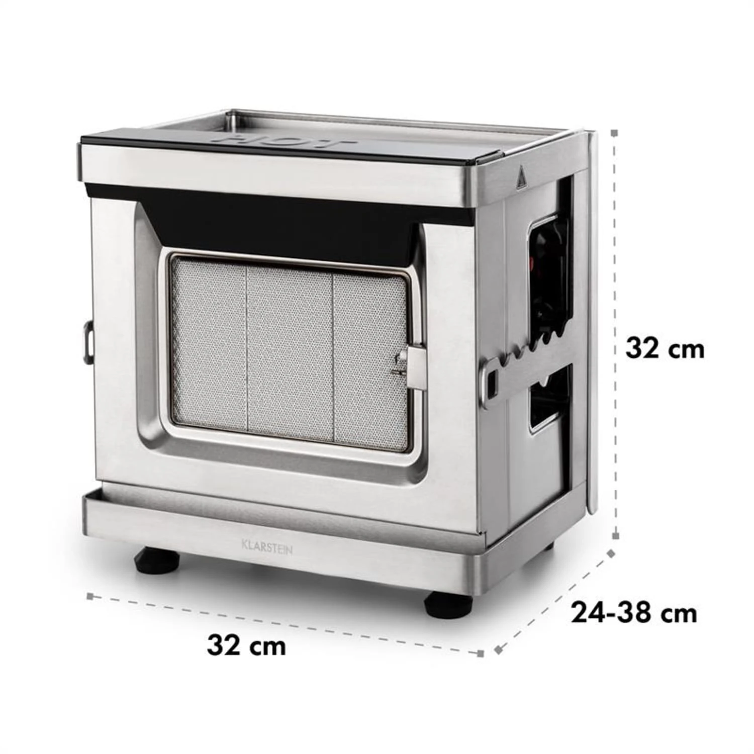 Crossfire Vertikaler Gasgrill 800°C Infrarot-Brenner 12.000 BTU Silber 13 Crossfire Vertikaler Gasgrill 800°C Infrarot-Brenner 12.000 BTU Silber – Bild 11