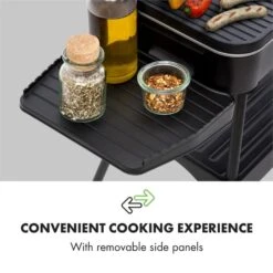 Porterhouse Elektrogrill 2200W Antihaft-Grillfläche Schwarz -Klarstein Verkaufsgeschäft 10033322 yy 0003 logo Klarstein Porterhouse Elektrogrill 2200W schwarz