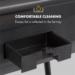 Porterhouse Elektrogrill 2200W Antihaft-Grillfläche Schwarz -Klarstein Verkaufsgeschäft 10033322 yy 0008 logo Klarstein Porterhouse Elektrogrill 2200W schwarz