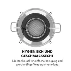 Maischfest Maischekessel 5 Teile 1500/3000W 35l LCD Edelstahl -Klarstein Verkaufsgeschäft 10033341 de 0006 logo