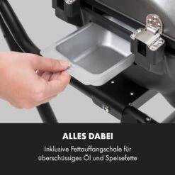 Tafelspitz Elektrogrill 2000/2400 W Antihaftbeschichtung Faltbar Mobil -Klarstein Verkaufsgeschäft 10033448 de 0007 logo