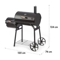 Beef Brisket Smoker Grill Holzkohlegrill/Smoker Edelstahl-Grill Mobil 19 Beef Brisket Smoker Grill Holzkohlegrill/Smoker Edelstahl-Grill Mobil -Klarstein Verkaufsgeschäft 10033460 yy 0009 logo Klarstein Beef Brisket Smoker Grill schwarz