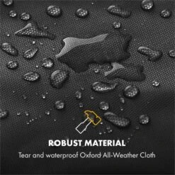 Beef Brisket Wetterschutzhaube Oxford Canvas Schwarz 10 Beef Brisket Wetterschutzhaube Oxford Canvas Schwarz -Klarstein Verkaufsgeschäft 10033461 yy 0005 logo Fabric cover for OGA032