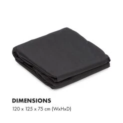 Beef Brisket Wetterschutzhaube Oxford Canvas Schwarz 11 Beef Brisket Wetterschutzhaube Oxford Canvas Schwarz -Klarstein Verkaufsgeschäft 10033461 yy 0006 logo Fabric cover for OGA032