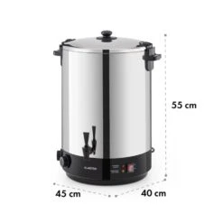 KonfiStar 40 Einkochautomat Getränkespender 2500W 40L Edelstahl -Klarstein Verkaufsgeschäft 10033524 yy 0010 logo Food Preserver 40L