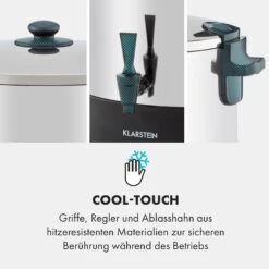 KonfiStar 50 Einkochautomat Getränkespender 2500W 50L Edelstahl -Klarstein Verkaufsgeschäft 10033525 de 0005 logo