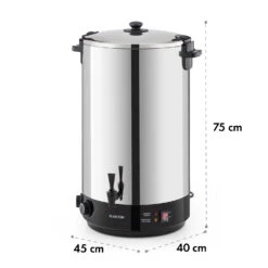 KonfiStar 60 Einkochautomat Getränkespender 2500W 60L 110°C 120min -Klarstein Verkaufsgeschäft 10033526 yy 0010 logo