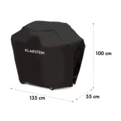 Tomahawk 3.1 S Wetterschutzhaube 300D Canvas 30/70% PE/PVC Schwarz -Klarstein Verkaufsgeschäft 10033569 yy 0006 logo Klarstein Tomahawk S Wetterschutzhaube schwarz