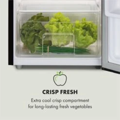 Feldberg Kühlschrank A+ 90 Liter MirageCool Concept Holzdesign Schwarz -Klarstein Verkaufsgeschäft 10033594 uk 0004 logo Klarstein Feldberg Kuehlschrank Holzdesign schwarz