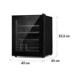Shiraz 16 Uno Weinkühlschrank 42l Touch-Bedienfeld 131W 5-18°C -Klarstein Verkaufsgeschäft 10033622 yy 0009 logo