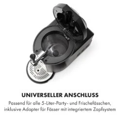 Beerkules Bierzapfanlage 5l Fässer Kompressor 120W Cooling: 4h -Klarstein Verkaufsgeschäft 10033689 de 0005 logo