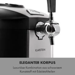 Beerkules Bierzapfanlage 5l Fässer Kompressor 120W Cooling: 4h -Klarstein Verkaufsgeschäft 10033689 de 0010 logo