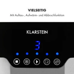 Arabica Toaster 920W LED-Display Touch-Bedienfeld Edelstahl -Klarstein Verkaufsgeschäft 10033728 de 0004 logo