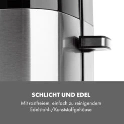 Arabica Toaster 920W LED-Display Touch-Bedienfeld Edelstahl -Klarstein Verkaufsgeschäft 10033728 de 0008 logo