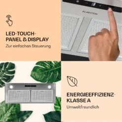 Paolo Dunstabzugshaube Einbau 72 Cm EEK: A 593 M³/h 14 Paolo Dunstabzugshaube Einbau 72 Cm EEK: A 593 M³/h -Klarstein Verkaufsgeschäft 10033748 de 0005 logo