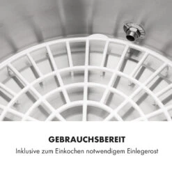 Lady Marmalade Einkochautomat Getränkespender 27L 100°C 12h Edelstahl -Klarstein Verkaufsgeschäft 10033825 de 0009 logo