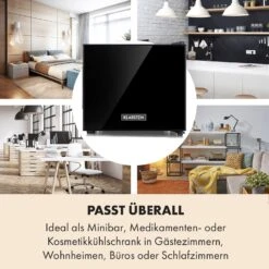 Frosty Mini-Kühlschrank EEC A Spiegelglastür 10 Liter Schwarz 17 Frosty Mini-Kühlschrank EEC A Spiegelglastür 10 Liter Schwarz -Klarstein Verkaufsgeschäft 10033836 de 0006 logo