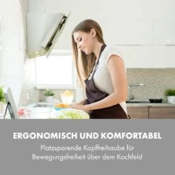 Alina Dunstabzugshaube 90 Cm 600 M³/h Ambientelicht Glasfront Weiß -Klarstein Verkaufsgeschäft 10034107 de 0008 logo