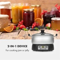Jam Session Marmeladen- Und Geleekocher 1000W 2 Automatikprogramme 13 Jam Session Marmeladen- Und Geleekocher 1000W 2 Automatikprogramme -Klarstein Verkaufsgeschäft 10034109 yy 0003 logo Klarstein Jam Session Marmeladen und Geleekocher