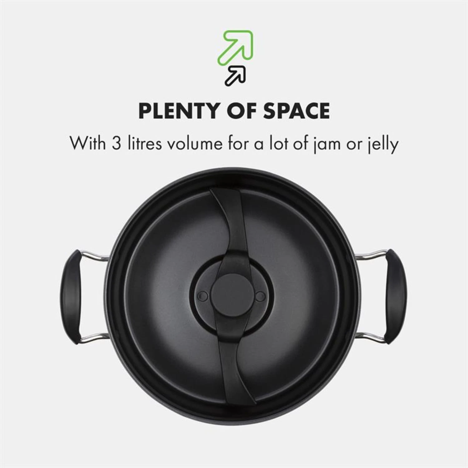 Jam Session Marmeladen- Und Geleekocher 1000W 2 Automatikprogramme 9 Jam Session Marmeladen- Und Geleekocher 1000W 2 Automatikprogramme – Bild 7