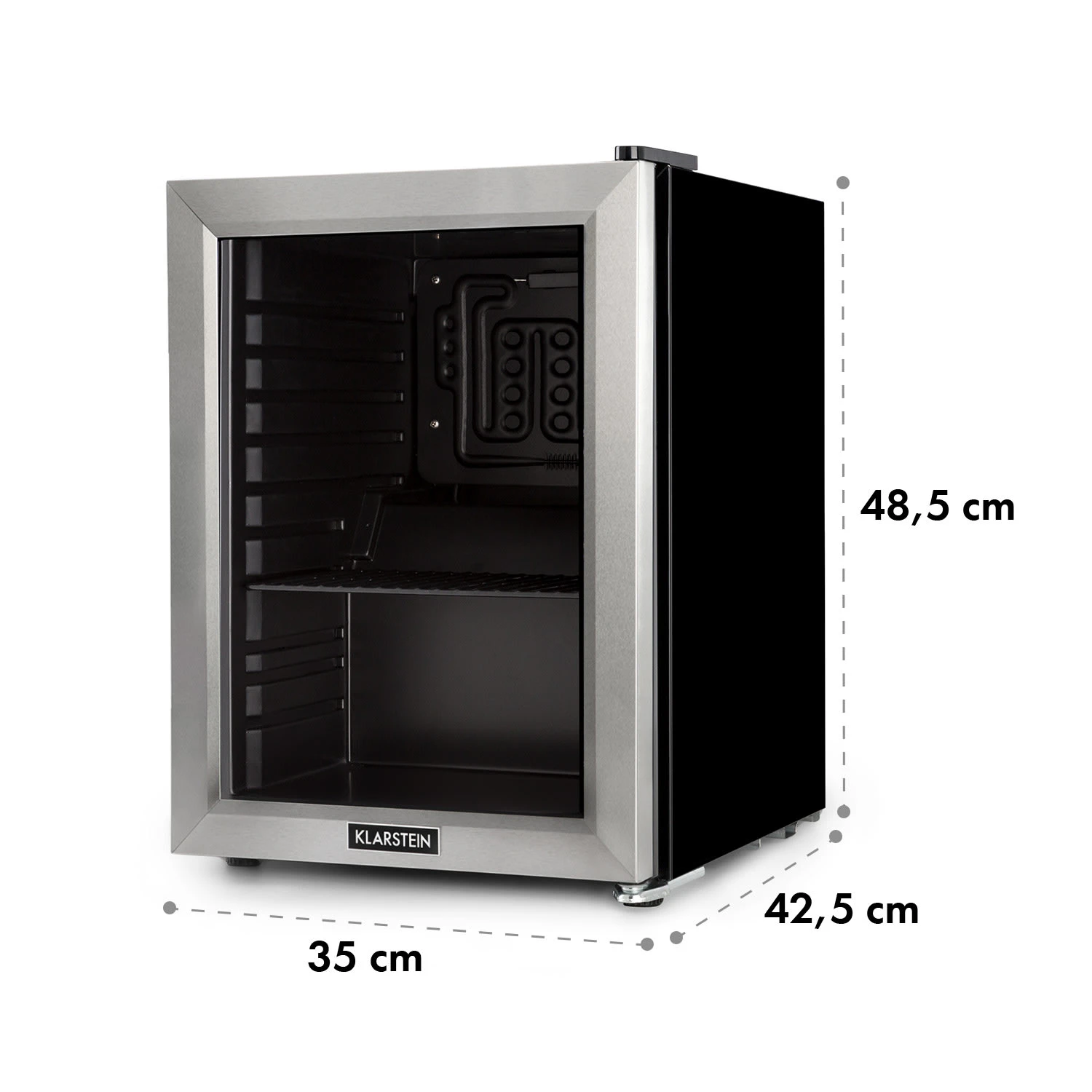 Harlem Getränkekühlschrank 23 Liter 1 Metallrost Glastür 8 Harlem Getränkekühlschrank 23 Liter 1 Metallrost Glastür – Bild 6
