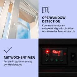 Lienz Elektrischer Kamin 1800W Steindekor Polystone Fernbedienung 12 Lienz Elektrischer Kamin 1800W Steindekor Polystone Fernbedienung -Klarstein Verkaufsgeschäft 10034123 de 0004 logo