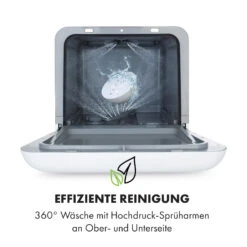 Aquatica Geschirrspüler Freistehend Installationsfrei 2 Gedecke 860W -Klarstein Verkaufsgeschäft 10034126 de 0006 logo