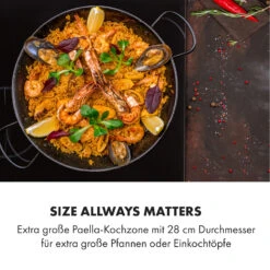 Delicatessa 3 Induktionskochfeld 3 Zonen 5800W Glaskeramik Schwarz -Klarstein Verkaufsgeschäft 10034193 de 0003 logo