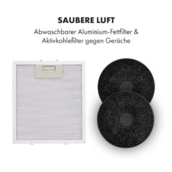 Tron Ambience Inselabzugshaube Ø38cm Umluft 540m³/h LED Schwarz -Klarstein Verkaufsgeschäft 10034213 de 0005 logo