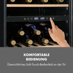Vinamour 45 DuoWeinkühlschrank 2 Zonen 118 Ltr / 45 Fl 5-18 °C 17 Vinamour 45 DuoWeinkühlschrank 2 Zonen 118 Ltr / 45 Fl 5-18 °C -Klarstein Verkaufsgeschäft 10034216 de 0006 logo