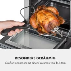 AeroVital Cube Chef Heißluftfritteuse 1700 W 14 Liter 16 Programme Ober- Und Unterhitze -Klarstein Verkaufsgeschäft 10034217 de 0004 logo