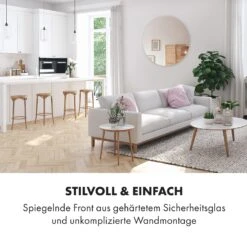 Marvel Mirror Infrarotheizung 300W Wochentimer IP54 Spiegel Rund -Klarstein Verkaufsgeschäft 10034225 de 0003 logo