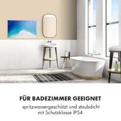 Wonderwall Air Art Strand Infrarotheizung 101x60cm 600W Fernbedienung -Klarstein Verkaufsgeschäft 10034237 de 0005 logo