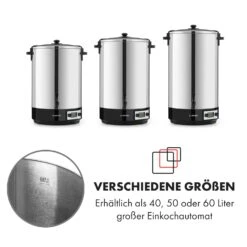 KonfiStar 40 Digital Einkocher Getränkespender 2500W 40L 100°C 180min -Klarstein Verkaufsgeschäft 10034239 de 0009 logo