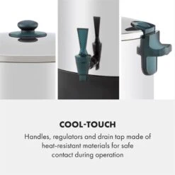 KonfiStar 60 Digital Einkocher Getränkespender 2500W 60L 100°C 180min 13 KonfiStar 60 Digital Einkocher Getränkespender 2500W 60L 100°C 180min -Klarstein Verkaufsgeschäft 10034241 yy 0005 logo Digital Food Preserver 60L