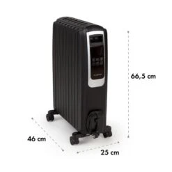 Thermaxx Noir Ölradiator 2500W 10-30° C 24h-Timer Fernbedienung 17 Thermaxx Noir Ölradiator 2500W 10-30° C 24h-Timer Fernbedienung -Klarstein Verkaufsgeschäft 10034253 yy 0008 logo Klarstein Thermaxx Noir oelradiator schwarz