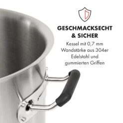 Brauheld Pur 25 Maischekessel 25 Liter Ohne Heizelement Edelstahl 15 Brauheld Pur 25 Maischekessel 25 Liter Ohne Heizelement Edelstahl -Klarstein Verkaufsgeschäft 10034266 de 0006 logo