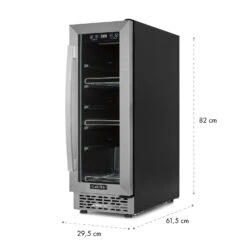 Beerlager 56 Getränkekühlschrank 56l 20 Fl. Glastür Touch-Bedienfeld Edelstah -Klarstein Verkaufsgeschäft 10034269 yy 0008 logo