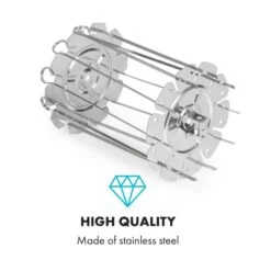 AeroVital Cube Chef Heißluftfritteuse Spießrost Zubehör Edelstahl -Klarstein Verkaufsgeschäft 10034409 yy 0003 logo Klarstein AeroVital Cube Chef Spiessrost