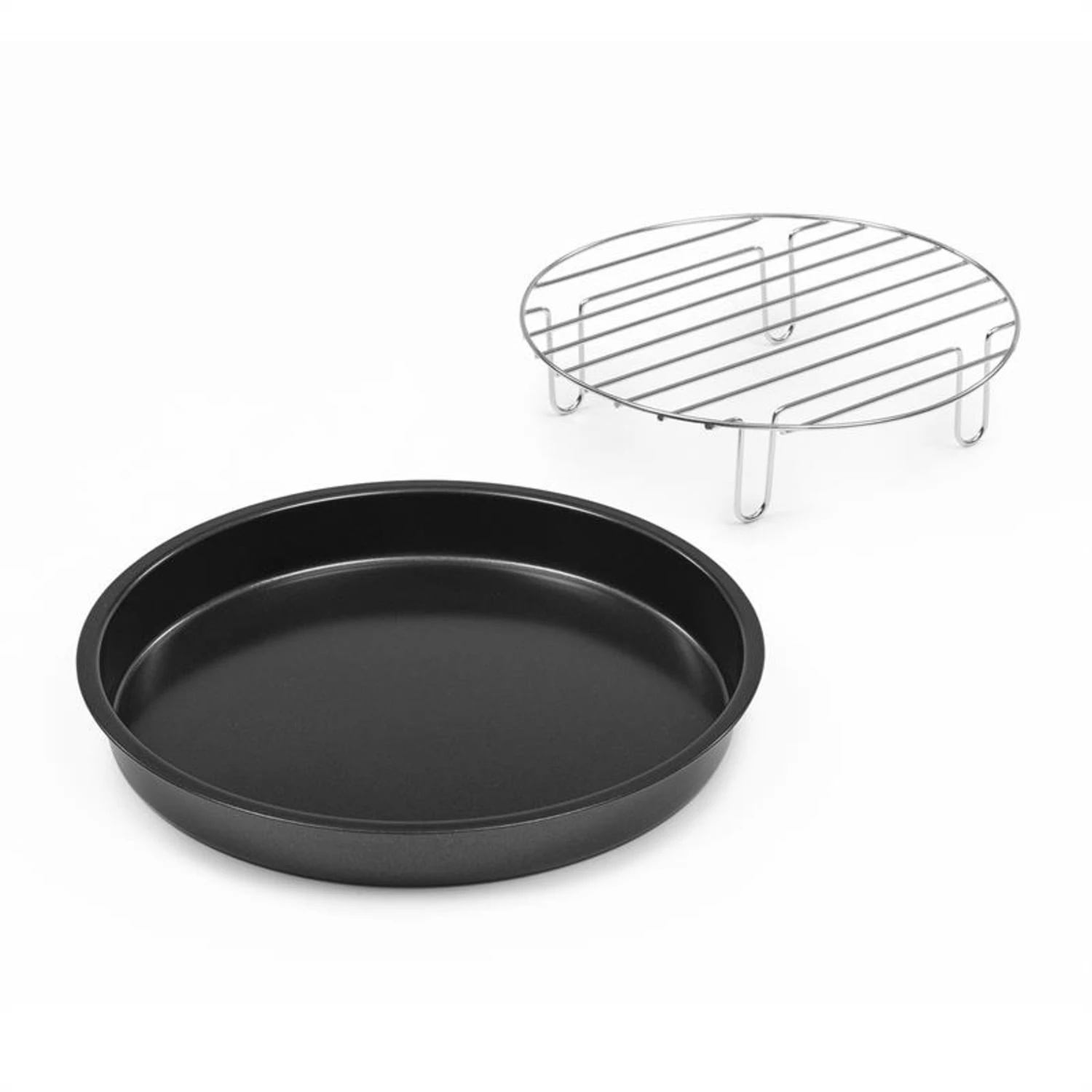 AeroVital Cube Chef Pizzateller Hoher Grilleinsatz Zubehör Edelstahl 3 AeroVital Cube Chef Pizzateller Hoher Grilleinsatz Zubehör Edelstahl