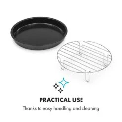 AeroVital Cube Chef Pizzateller Hoher Grilleinsatz Zubehör Edelstahl 9 AeroVital Cube Chef Pizzateller Hoher Grilleinsatz Zubehör Edelstahl -Klarstein Verkaufsgeschäft 10034411 yy 0005 logo Klarstein AeroVital Cube Chef Pizzateller