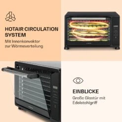 Mega Jerky Dörrautomat 650W 35-80°C LC-Touch-Display Timer 8 Ebenen -Klarstein Verkaufsgeschäft 10034439 de 0005 logo