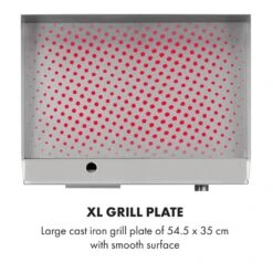 Grillmeile 3000G Elektrogrill 3000W Grillplatte 54,5x35cm Glatt 12 Grillmeile 3000G Elektrogrill 3000W Grillplatte 54,5x35cm Glatt -Klarstein Verkaufsgeschäft 10034447 yy 0004 logo Klarstein Grillmeile 3000G Pro Elektrogrill glatt