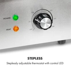 Grillmeile 3000R Elektrogrill 3000W Platte 54,5x35cm Geriffelt 13 Grillmeile 3000R Elektrogrill 3000W Platte 54,5x35cm Geriffelt -Klarstein Verkaufsgeschäft 10034449 yy 0003 logo Klarstein Grillmeile 3000R Pro Grill geriffelt