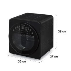 AeroVital Easy Touch Heißluftfritteuse 1700W 14l Timer 16 Programme Schwarz 17 AeroVital Easy Touch Heißluftfritteuse 1700W 14l Timer 16 Programme Schwarz -Klarstein Verkaufsgeschäft 10034452 yy 0008 logo Klarstein AeroVital easy touch Fritteuse schwarz