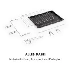 Masterchef 60 Mini-Backofen 60l 2000W 100-230 °C Timer Schwarz -Klarstein Verkaufsgeschäft 10034498 de 0008 logo