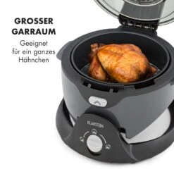 VitAir Pommesmaster Heißluftfritteuse 360° 1400W 50-240°C Timer -Klarstein Verkaufsgeschäft 10034529 de 0007 logo