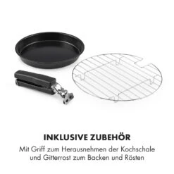 VitAir Pommesmaster Heißluftfritteuse 360° 1400W 50-240°C Timer -Klarstein Verkaufsgeschäft 10034529 de 0010 logo