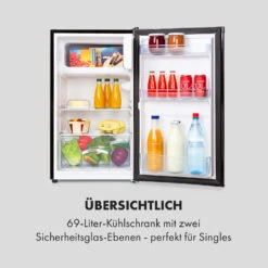 Cool Cousin Kühl-Gefrier-Kombination 70/11 Liter 40 DB -Klarstein Verkaufsgeschäft 10034547 de 0003 logo