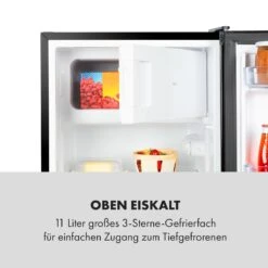 Cool Cousin Kühl-Gefrier-Kombination 70/11 Liter 40 DB -Klarstein Verkaufsgeschäft 10034547 de 0007 logo